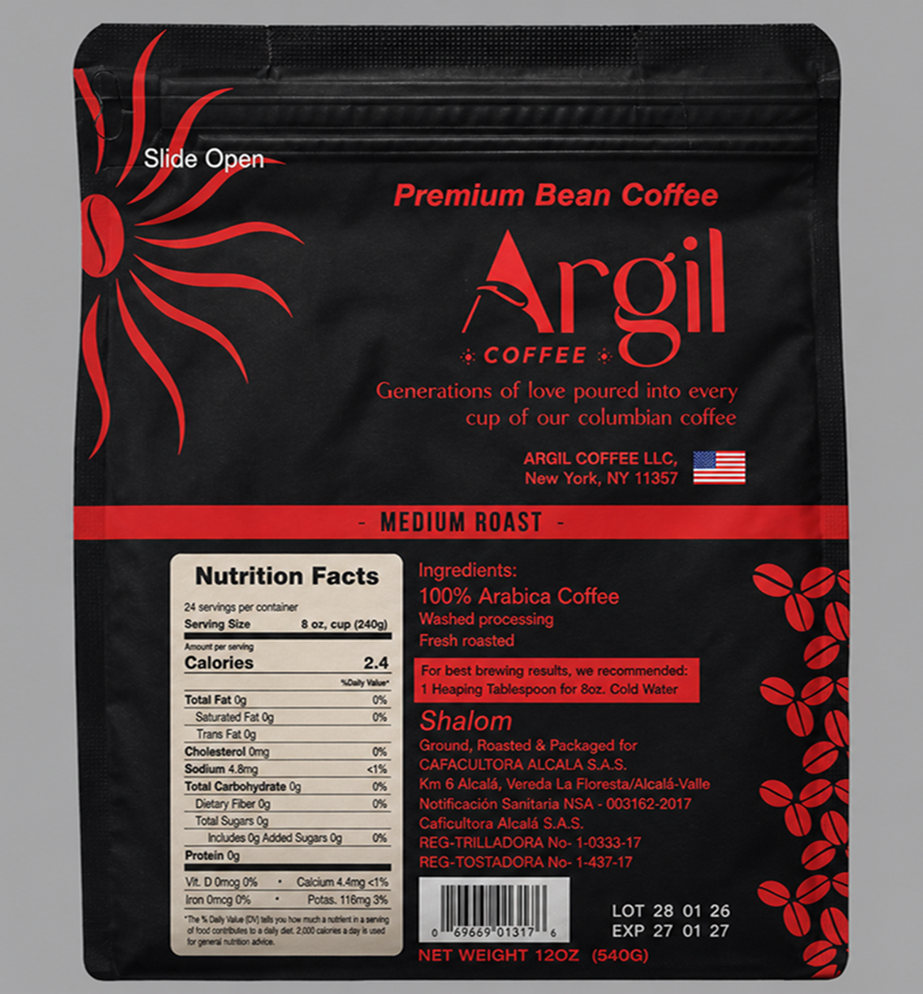 Argil Coffee – Whole Bean - Image 1